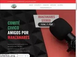 Sites similar to manzanaresstereo.com
