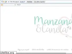 Sites similar to manzanaycanela.com