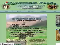Sites similar to manzanolafeeds.com