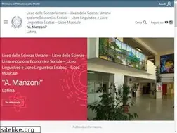 Sites similar to manzonilatina.edu.it