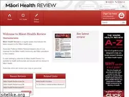 Sites similar to maorihealthreview.co.nz