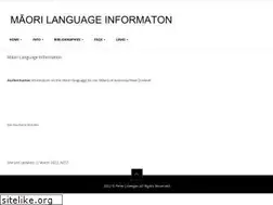 Sites similar to maorilanguage.info
