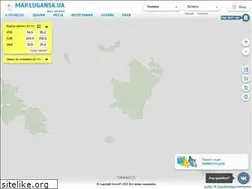 Sites similar to map.lugansk.ua