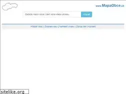 Sites similar to mapaobce.sk