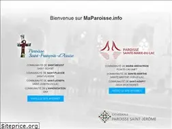 Sites similar to maparoisse.info