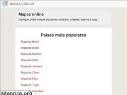 Sites similar to mapas.com.br