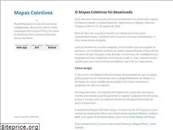 Sites similar to mapascoletivos.com.br