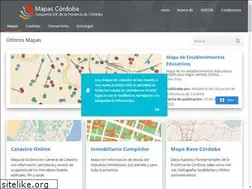 Sites similar to mapascordoba.gob.ar