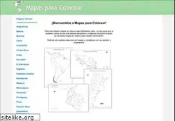 Sites similar to mapasparacolorear.com