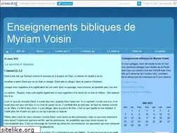 Sites similar to mapassionlabible.canalblog.com