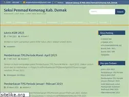 Sites similar to mapendademak.org