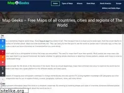 Sites similar to mapgeeks.org