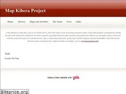 Sites similar to mapkiberaproject.yolasite.com