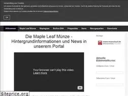 Sites similar to maple-leaf-muenze.info