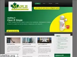 Sites similar to maplecleaning.co.uk