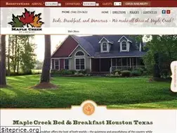 Sites similar to maplecreekbnb.com