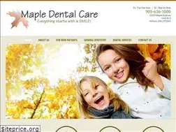 Sites similar to mapledentalcare.ca