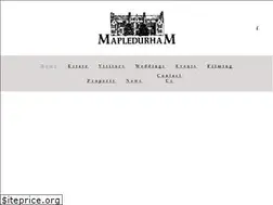 Sites similar to mapledurham.co.uk