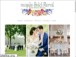Sites similar to maplefieldfloral.com