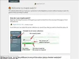 Sites similar to maplegameon.tk
