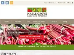 Sites similar to maplegrovefarmersmarket.com