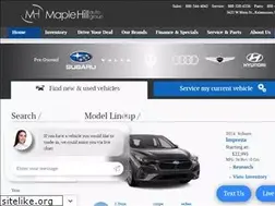 Sites similar to maplehillauto.com