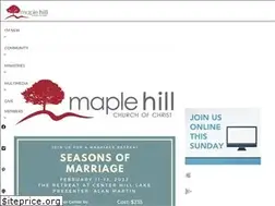 Sites similar to maplehillchurch.org