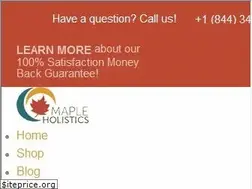 Sites similar to mapleholistics.com