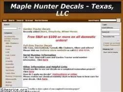 Sites similar to maplehunterdecalstexas.com