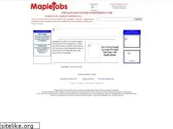 Sites similar to maplejobs.com