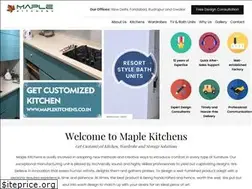 Sites similar to maplekitchens.co.in