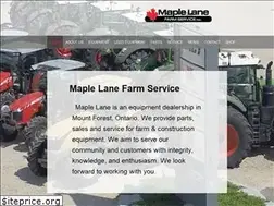 Sites similar to maplelanefarmservice.ca