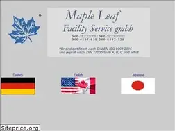 Sites similar to mapleleaf-ag.de