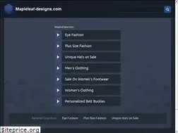 Sites similar to mapleleaf-designs.com