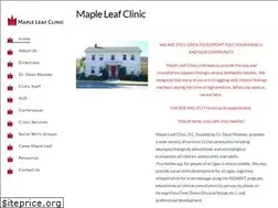 Sites similar to mapleleafclinic.com
