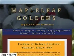 Sites similar to mapleleafgoldens.com