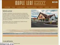 Sites similar to mapleleafmarkets.com