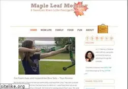 Sites similar to mapleleafmommy.com