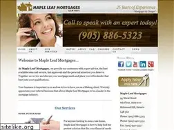 Sites similar to mapleleafmortgages.com