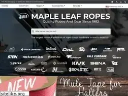 Sites similar to mapleleafropes.com