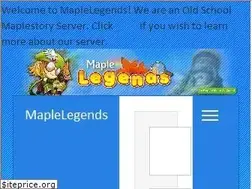 Sites similar to maplelegends.com