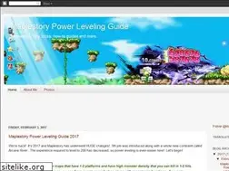 Sites similar to mapleleveling.blogspot.com