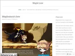 Sites similar to maplelore.wordpress.com
