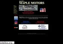 Sites similar to maplemotors.com