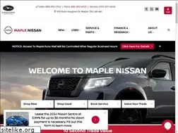 Sites similar to maplenissan.com