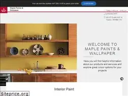 Sites similar to maplepaintsonstclair.com