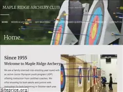 Sites similar to mapleridgearchery.com