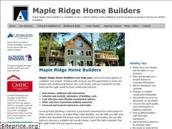 Sites similar to mapleridgebuilder.com