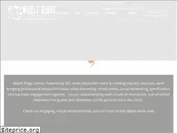 Sites similar to mapleridgeevents.com