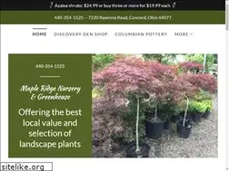 Sites similar to mapleridgegarden.com